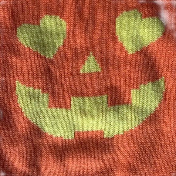 Halloween Pumpkin Hooded Dog Sweater Jack-o'-Lantern Costume - Picture 2 of 7